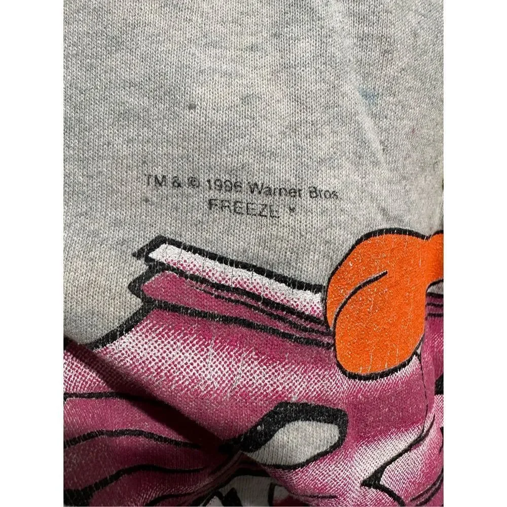 Vintage 1996 Tweety Bird Warner Bros Sweatshirt -Made in the USA. Some stains.